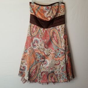 60 Sz 9/10 Studio Y dress with attached tulle slip